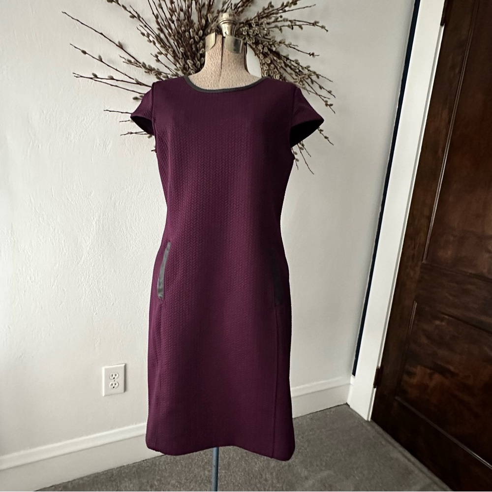 Liz Claiborne eggplant dress